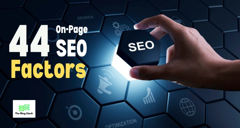 On page seo factors.