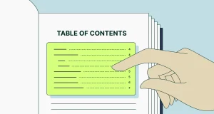 Table of Content